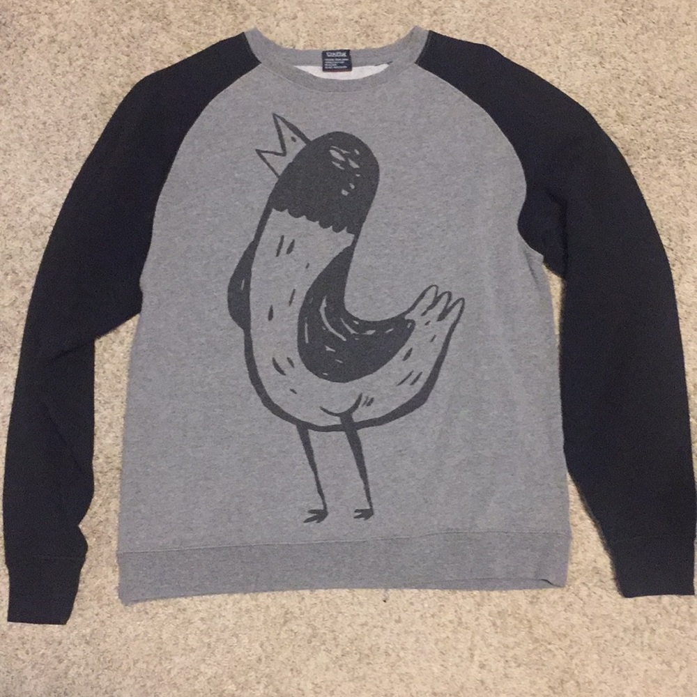 The wonder years black and grey sweatshirt